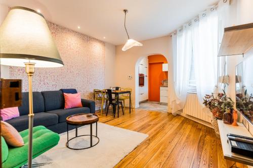 Le Maginot - Magnifique Appartement de 75m2 - Deux Chambres - 4 Lits Simple -Position Centrale Centre Ville, Pompidou, Nouvelle Ville - 2 à 4 Personnes