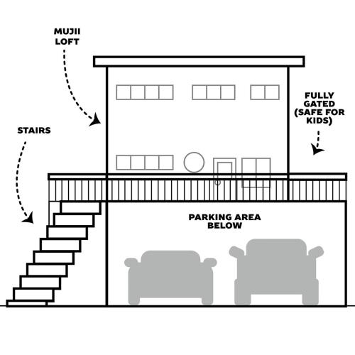 Mujii Transient Loft Naga City - 2nd Floor Unit