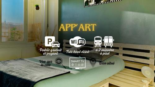 AppArt Proche Gare TGV Angouleme Déco Thème Bande Dessinée