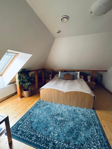 In heart of Trakai you'll find authentic Karaim house