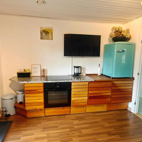 Rosengren Residence, Fireplace & barbecue