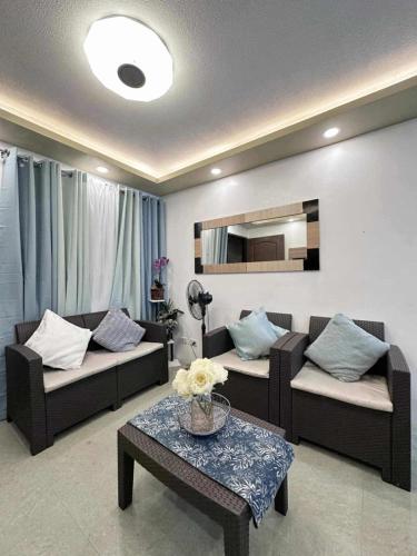 2BR Condo with Free Pool and Wifi beside SM Ecoland