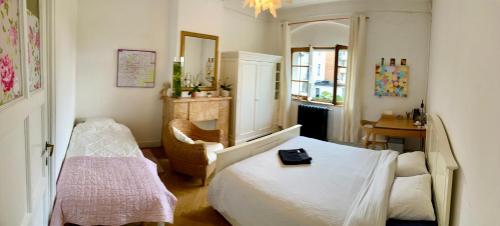 Calm, green & birdsong near the city center