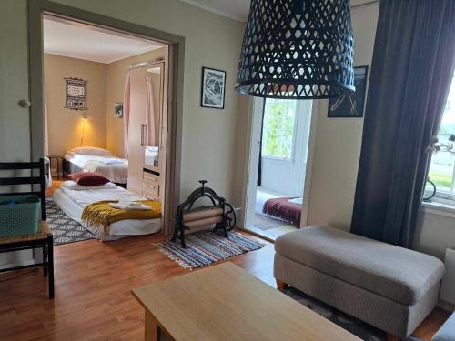 Privat leilighet på gård med badstue og nordlys