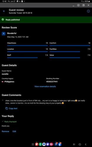 Sunvida Tower 2819-2818