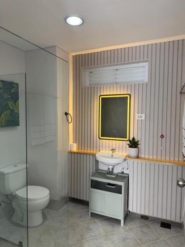 Mira's condo unit at Amani grand residences near Mactan Int'l Airport