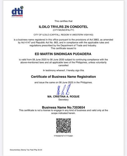 Iloilo Travellers Zen Zone