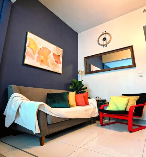 Explore Mitsukoshi Uptown BGC, large TV, fast WIFI