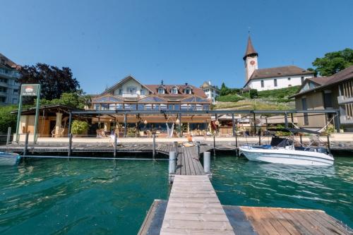 Room's at HAUS am SEE direkt am Thunersee gelegen mit SELF CHECK IN & digitaler Rezeption