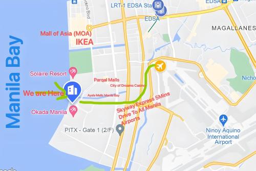 Luxury 2BR Condo Retreat Near Airports MOA Okada