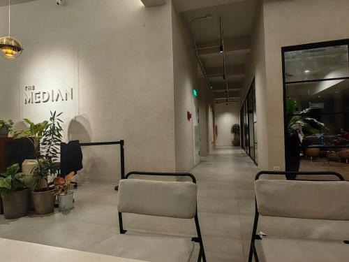 Studio Unit with Balcony at the Median