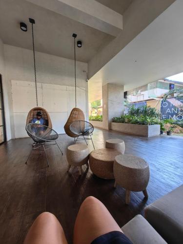 Studio Unit with Balcony at the Median