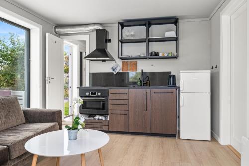 Sandefjord 1 bedroom kitchen and bathroom - Non smoking