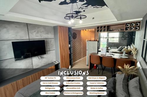 Unique Studio for Couples with Netflix & Mt Arayat View