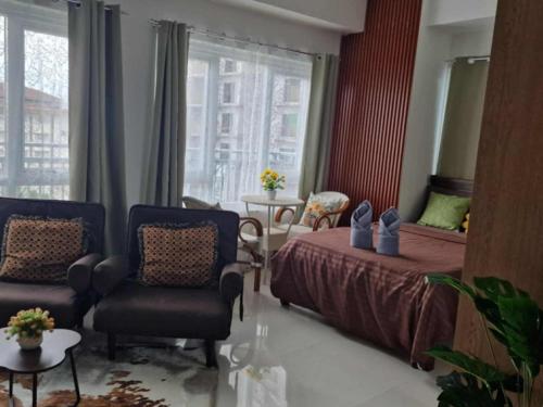 Spacious Studio unit with Balcony and Seaview