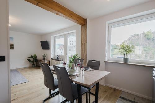 Stilvolles Appartement mit Blick auf das Dreiflüsse-Eck