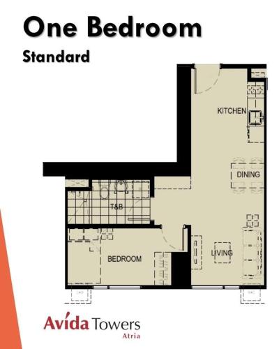 722 Avida Atria Tower 3 Come, Central, Cozy