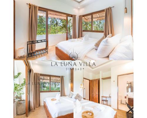 La Luna Villa Siargao - CoLiving w Private Rooms, Pool & Rooftop