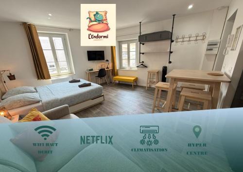L'endormi - Centre ville - WIFI et NETFLIX