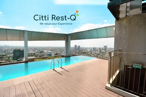 City Stay Front Trinoma Mall Wi-Fi & Netflix Free