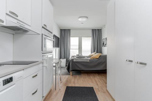 Laadukas kalustettu yksiö Logomolla 1-2hlö