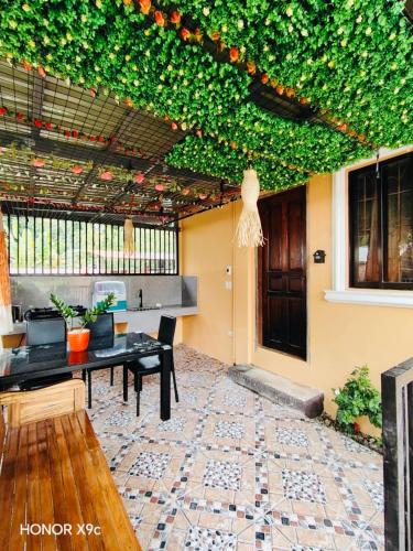 Chateau La Princesa Family Room with kitchen & cozy terrace