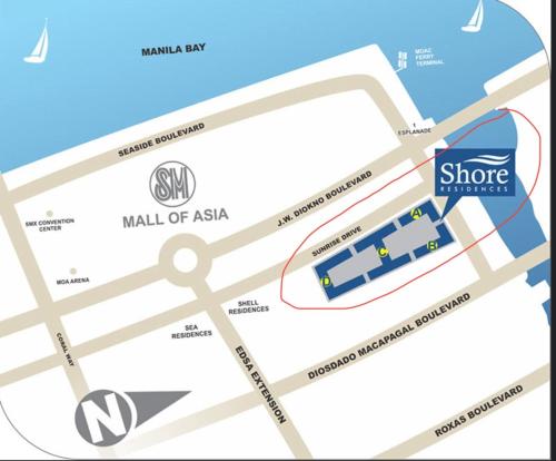 S Residence, 1bedroom with balcony, with own kitchen and washing machine, walking distance to Mall of Asia and near in Manila Airport, can cook and wash clothes