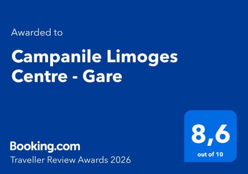 Campanile Limoges Centre - Gare